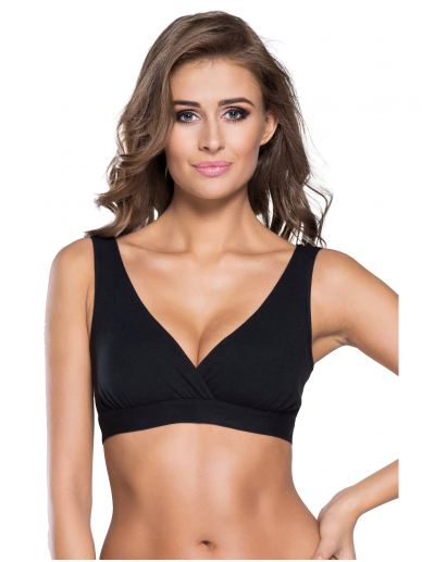 Nursing bra Black, Lux