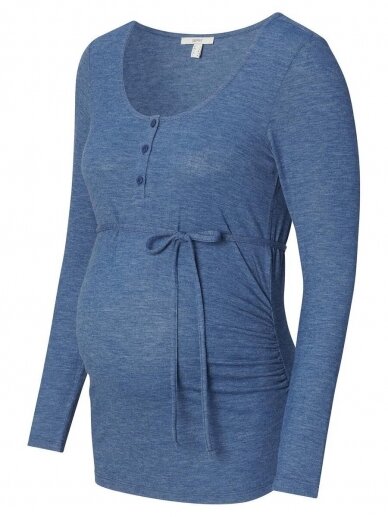 Blouse for pregnant and nursing women 3890021, Esprit (Blue)