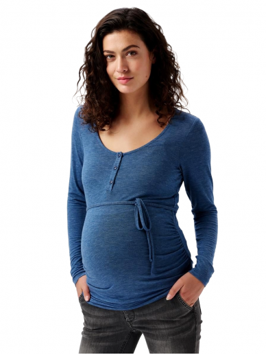 Blouse for pregnant and nursing women 3890021, Esprit (Blue) 1