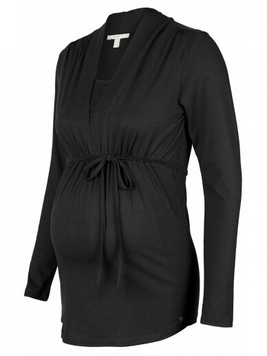 Blouse for pregnant and nursing women 208N0011, Esprit (Black)