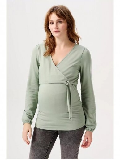 Maternity T-Shirt, Mlnadine, Foshan-Iceberg green, Noppies 3