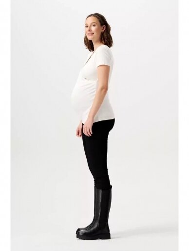 Maternity T-Shirt, Mlnadine, Sanson-Cream 6