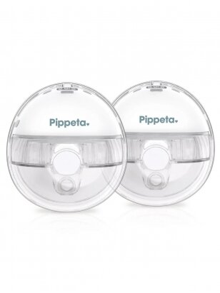 Pippeta Compact LED | Handsfree Breast Pump, 2-pack