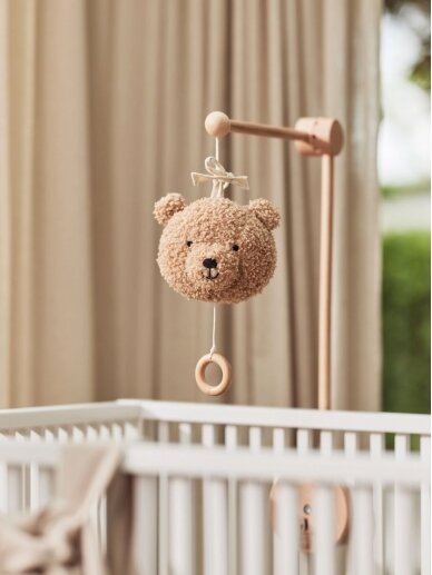 Musical Hanger - Teddy Bear - Naturel, Jollein 1