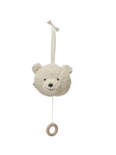 Musical Hanger - Teddy Bear - Naturel, Jollein