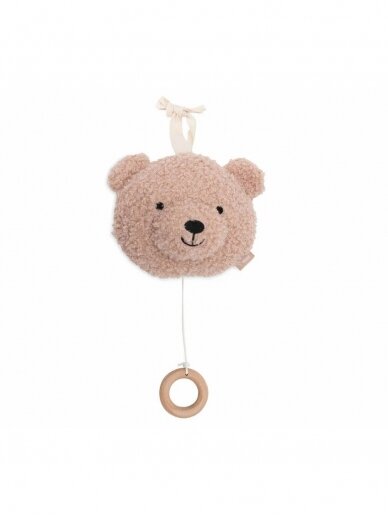 Musical Hanger Teddy Bear - Wild Rose, Jollein