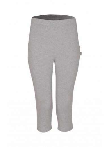 Maternity leggings 3/4 Branco (grey)