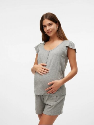 Pidžamas grūtniecēm MLMIRA by Mama;licious (grey) 4