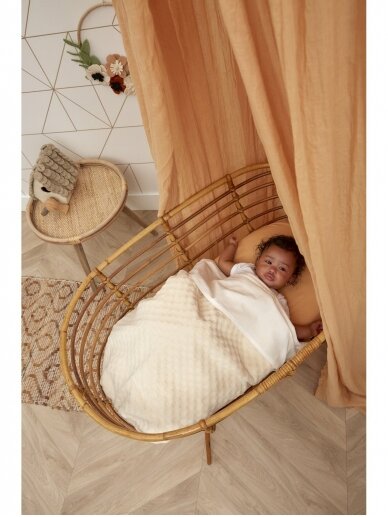 Baby blanket 100x150cm, Meyco Baby (Natural) 3