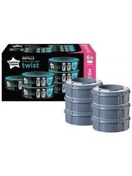 Tommee Tippee Sangenic Twist 6 iepakojumi 510082