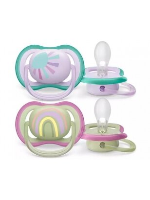 Knupīši Philips Avent Ultra Air, 0-6 mēn, 2 gab.