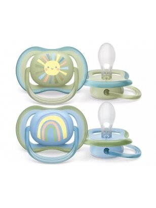 Knupīši Philips Avent Ultra Air, 0-6 mēn, 2 gab.