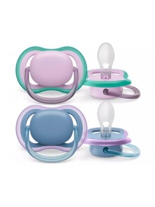 Knupīši Philips Avent SCF085/34, 2 gab, 6-18 mēn, rozā/zili