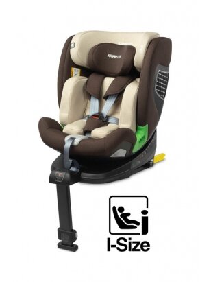 Autokrēsliņš Caretero Kamptos I size, 9-36 kg, beige