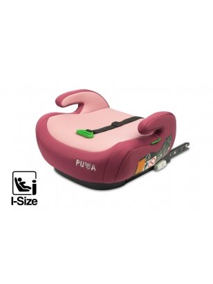 CARTERO Puma I-Size Dusty Pink auto sēdeklītis 125-150cm