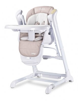 Barošanas krēsls- šūpoles Caretero Indigo, beige