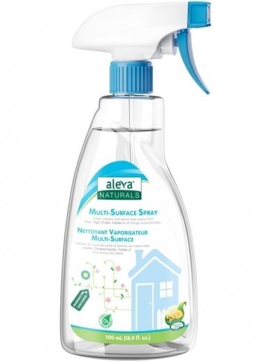 Aleva Naturals Multi-Surface Spray, 16.9 fl.oz / 500ml