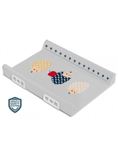 Mīksta izstrādes plate SENSILLO Hedgehog Grey