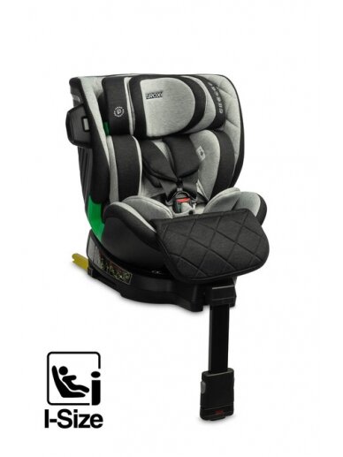 Autokrēsliņš Caretero Turox I-Size, 0-18 mēn, Grey