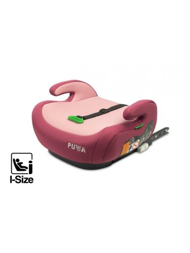 CARTERO Puma I-Size Dusty Pink auto sēdeklītis 125-150cm