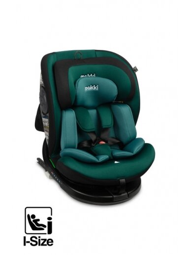 Autokrēsliņš Caretero Mokki I-Size, 0-36 kg, Emerald