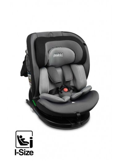 Autokrēsliņš Caretero Mokki I-Size, 0-36 kg, grey