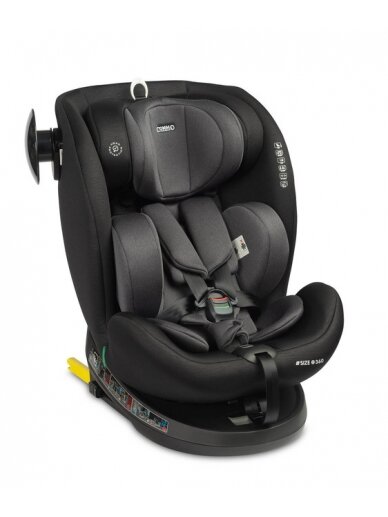 Autokrēsliņš Caretero Commo I-Size, 0-36 kg, graphite