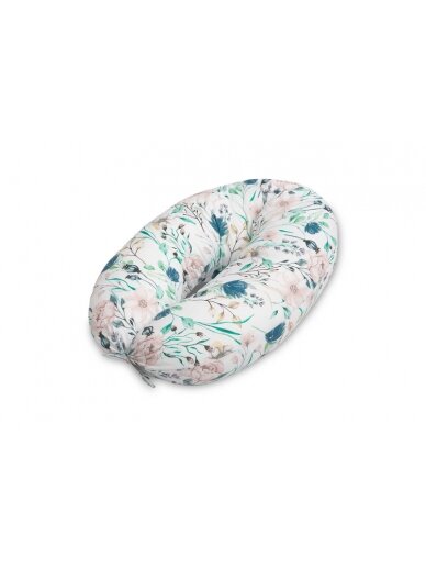 Sensillo XL Pregnancy Pillow PASTEL FLOWERS