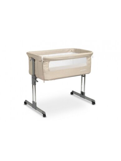 CARETERO BEDSIDE CRIB - gultiņa SLEEP2GETHER BEIGE