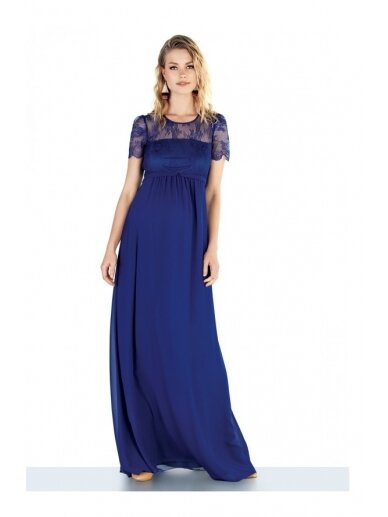 Long occasional maternity dress, EBRU