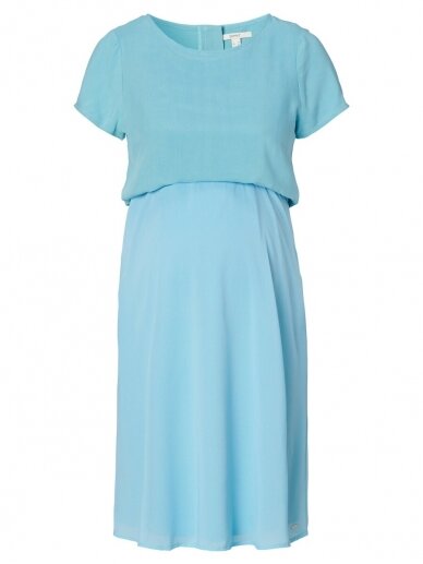 Nursing dress blue grey, Esprit 1