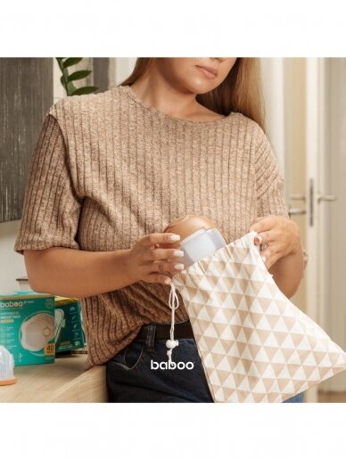 BABOO WEARABLE HANDS-FREE ELECTRIC BREAST PUMP 3