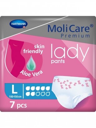 MOLICARE Premium Lady Pants 7 nappy pants , 7 pcs.  L