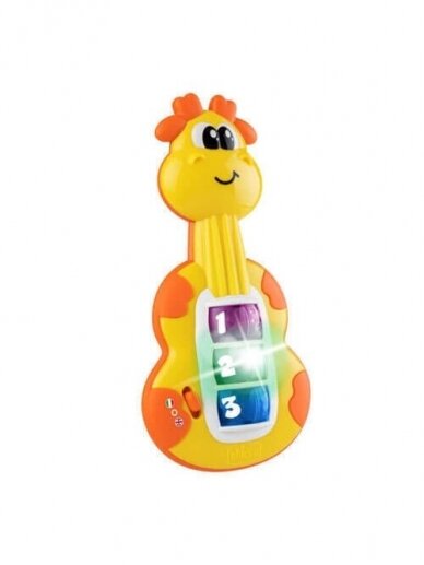 Musical toy guitar, Girafe, 6 months+ Chicco 1