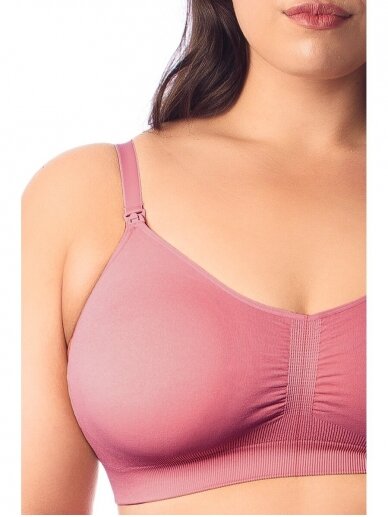 Nursing Bra Full Cup, Hotmilk, Pink 3