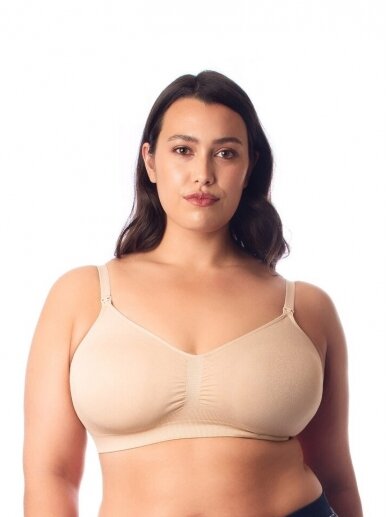 Nursing Bra Full Cup, Hotmilk, Beige