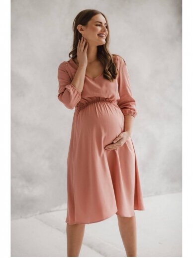 Dress for pregnant and nursing, Lovely, ForMommy (Rose) 10