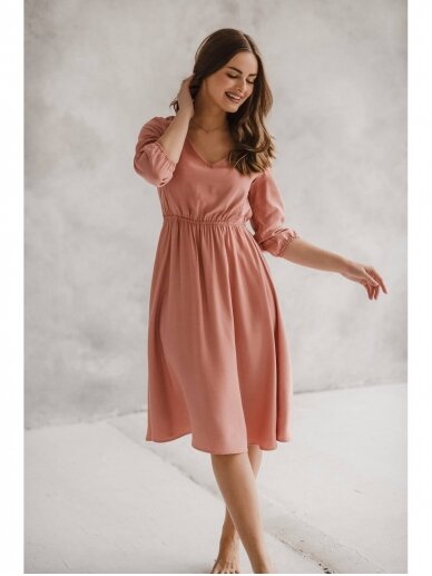 Dress for pregnant and nursing, Lovely, ForMommy (Rose) 2