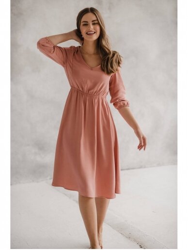 Dress for pregnant and nursing, Lovely, ForMommy (Rose) 7