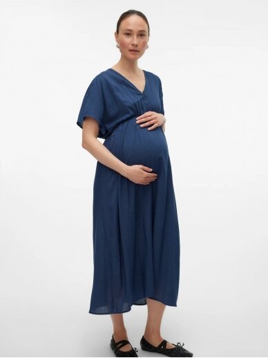 Suknelė nėščioms ir maitinančioms, Mama;licious tamsiai mėlyna 3