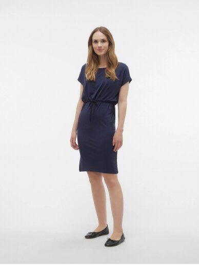 Maternity Dress, MLAlison June, Mama;licious (Navy) 4