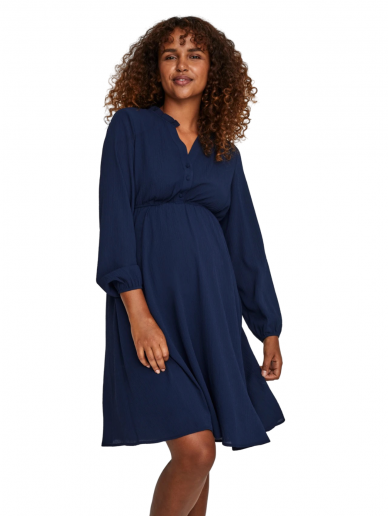 Maternity and nursing dress, VMMAYA, Mama;licious (blue)