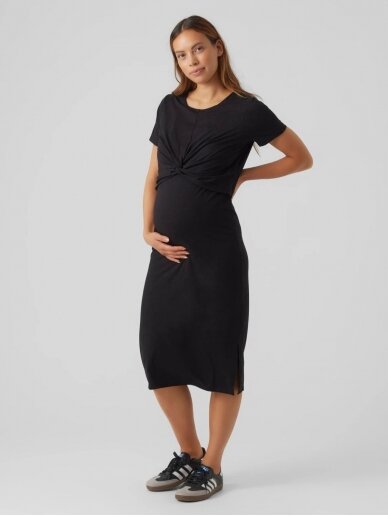 Midi dress, Mlmacy June by Mama;licious (black) 2