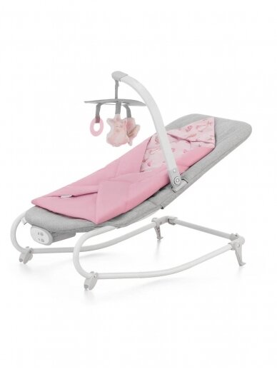 Šūpuļkrēsls Kinderkraft Felio 2, Peony Rose