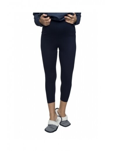 Maternity leggings 3/4 by Torelle (dark blue)