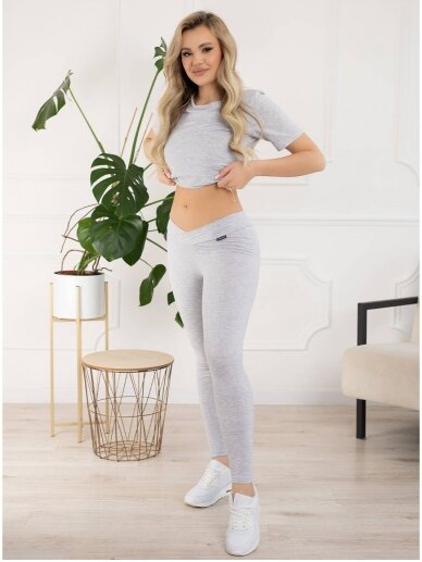 Maternity leggings, Gaja, ForMommy (grey) 3