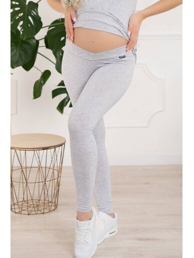 Maternity leggings, Gaja, ForMommy (grey) 1