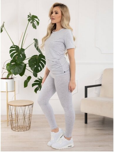 Maternity leggings, Gaja, ForMommy (grey) 7