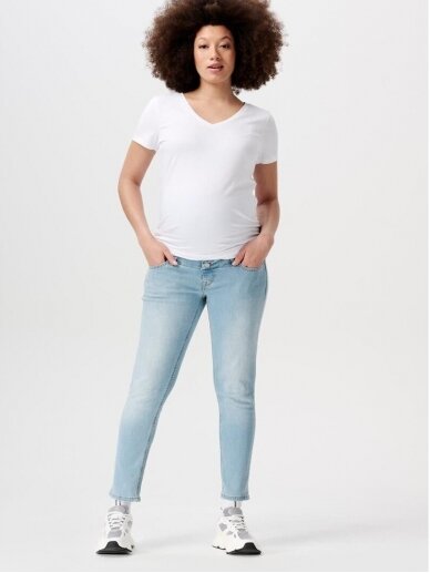 Straight jeans, Mila 7/8 by Noppies light blue 6