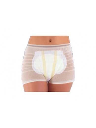 Mesh elastic panties - shorts Seni, 2pcs. 3